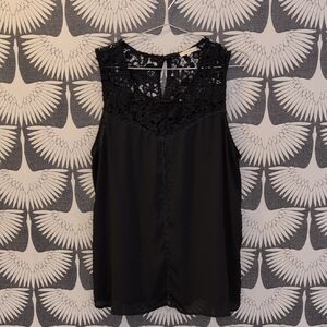 Elegant‎ Black Lace Women's Top